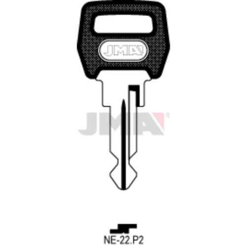 Chei Otel Plastic Negru NE-22.P2